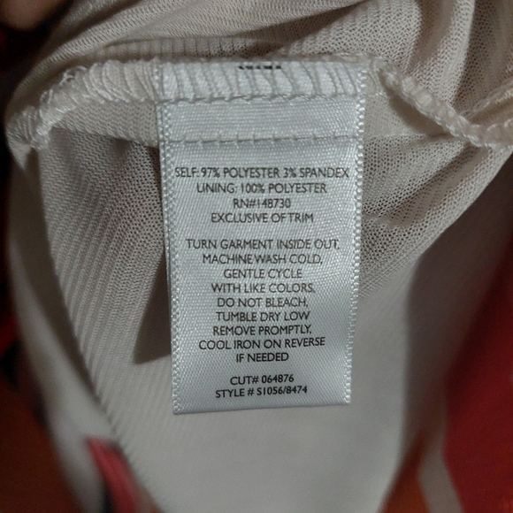 Nicole Miller sun dress size 10 color colorful - Picture 5 of 5